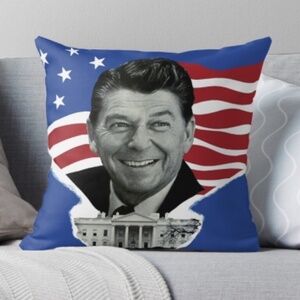Ronald‎ Reagan Vintage Campaign Poster Pillow Case
